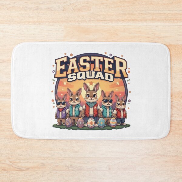Item preview, Easter Squad Bunny Shirt – Cool Rabbit Team Retro Design designed and sold by relso.