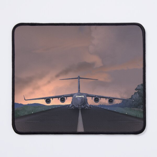 Item preview, C-17 on a Runway at Twilight designed and sold by JaybirdArtCreations.