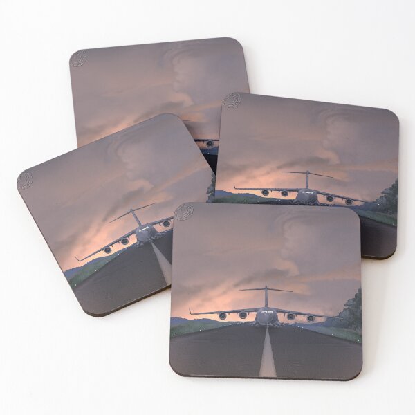 Item preview, C-17 on a Runway at Twilight designed and sold by JaybirdArtCreations.