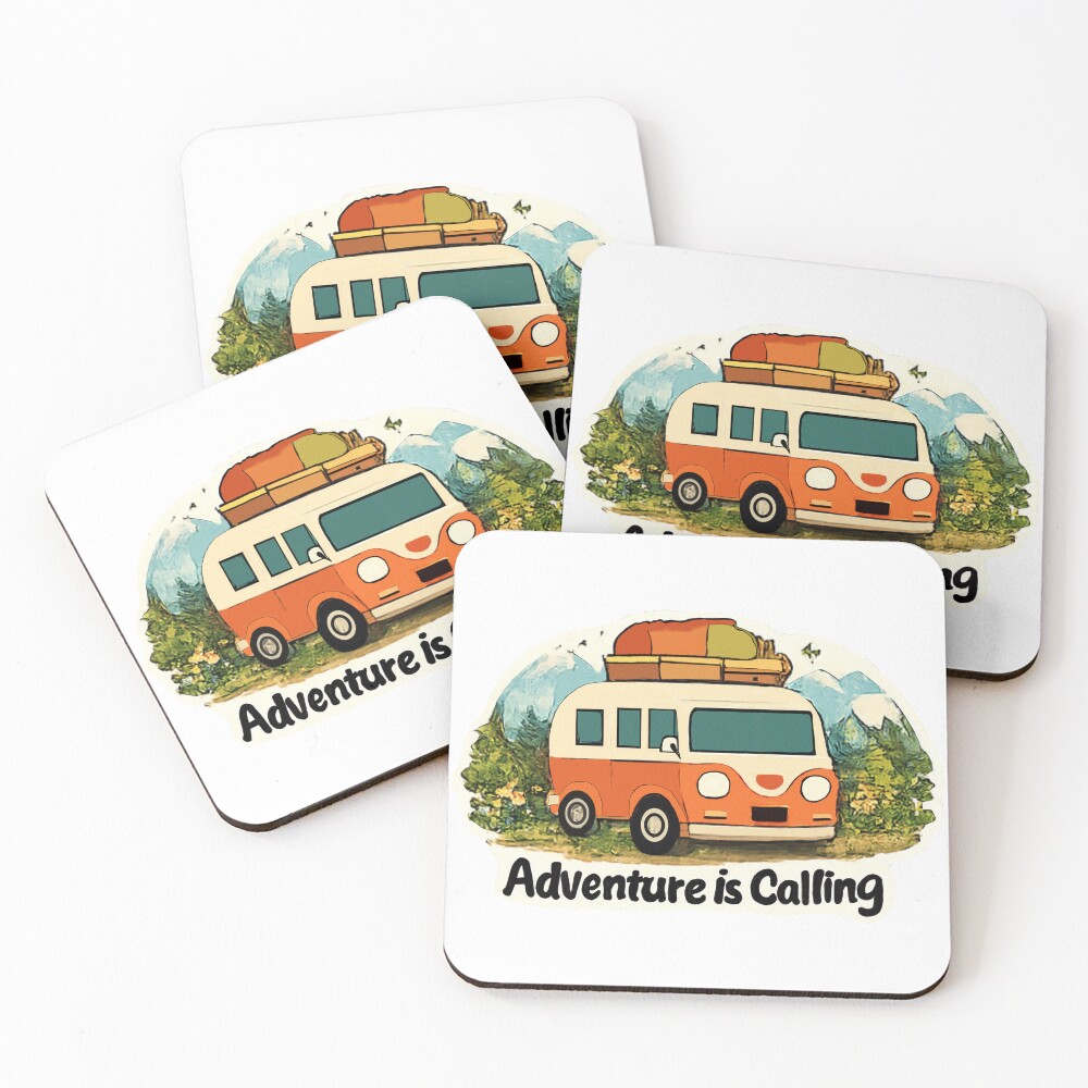 Item preview, Coasters (Set of 4) designed and sold by BomShellsDesign.
