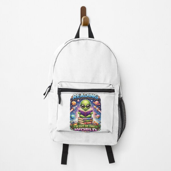 Item preview, Reading Is Out of This World – Cute Alien Book Lover Design designed and sold by Wear Sculpt.