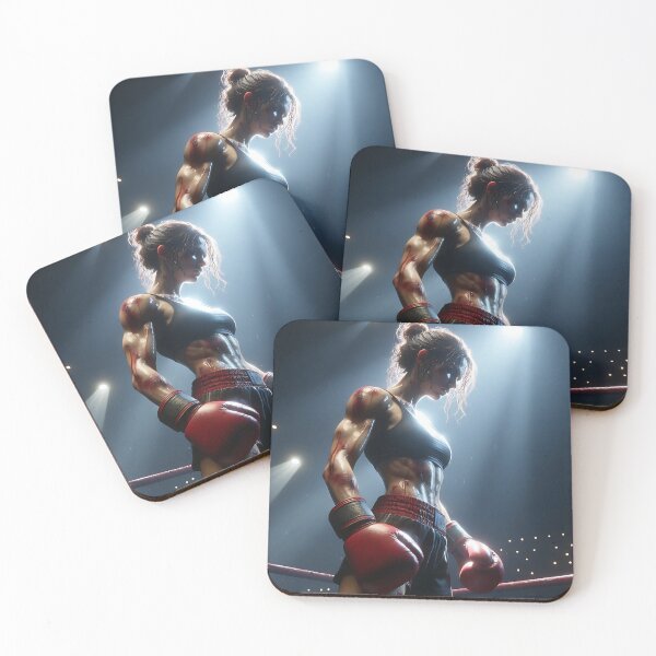 Item preview, Female Boxer designed and sold by GalleryBrisArt.