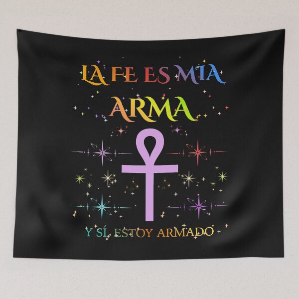 Item preview, LA FE ES MIA ARMA designed and sold by royaltking100.