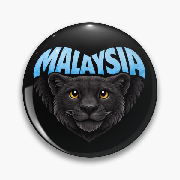 Item preview, Malaysia - Black Panther Heart Shape designed and sold by Myra365Art.