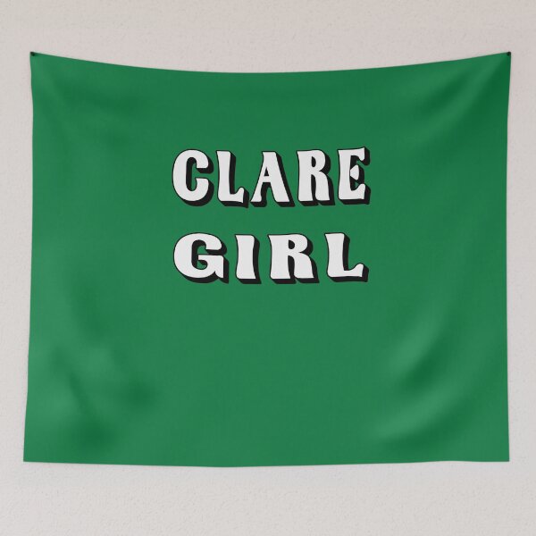 Item preview, Clare Girl – Irish County Pride designed and sold by SouthVibeDesign.
