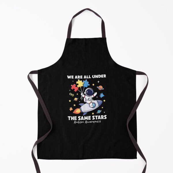 Item preview, Todos estamos bajo las mismas estrellas Autismo Astronauta Espacial designed and sold by Desdenhoshell.