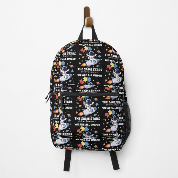 Item preview, We Are All Under The Same Stars Autism Space Astronaut designed and sold by Desdenhoshell.