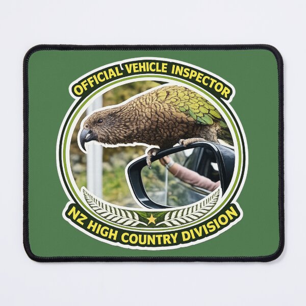 Item preview, The Official Vehicle Inspector – Kea High Country Division designed and sold by Studio Origins NZ (SO NZ).