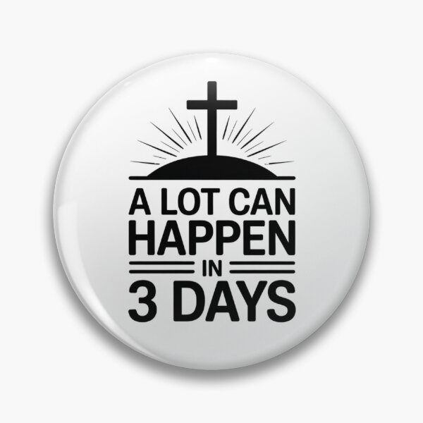 Item preview, A Lot Can Happen in 3 Days Christian Easter Shirt – Resurrection Faith Cross Design designed and sold by LemonHorse.