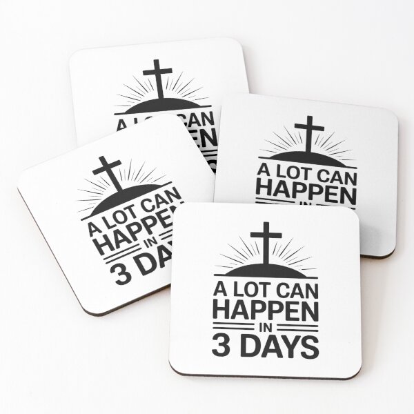 Item preview, A Lot Can Happen in 3 Days Christian Easter Shirt – Resurrection Faith Cross Design designed and sold by LemonHorse.