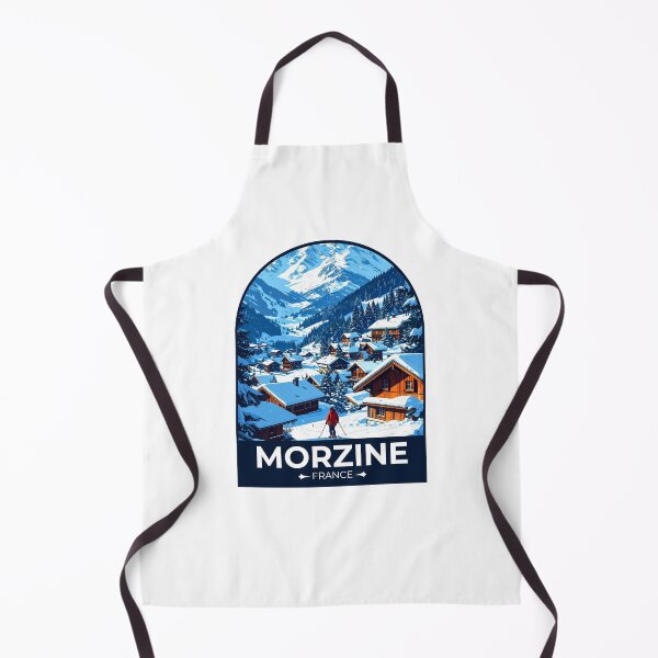Item preview, Morzine France Ski Resort Travel Sticker designed and sold by TulipaGraphics.