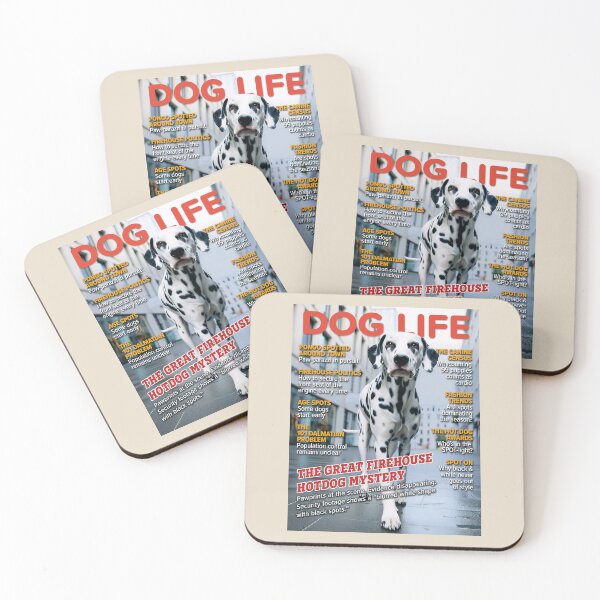Item preview, DOG LIFE Magazine: The Great Firehouse Hotdog Mystery Dalmatian designed and sold by FrancophileFun.