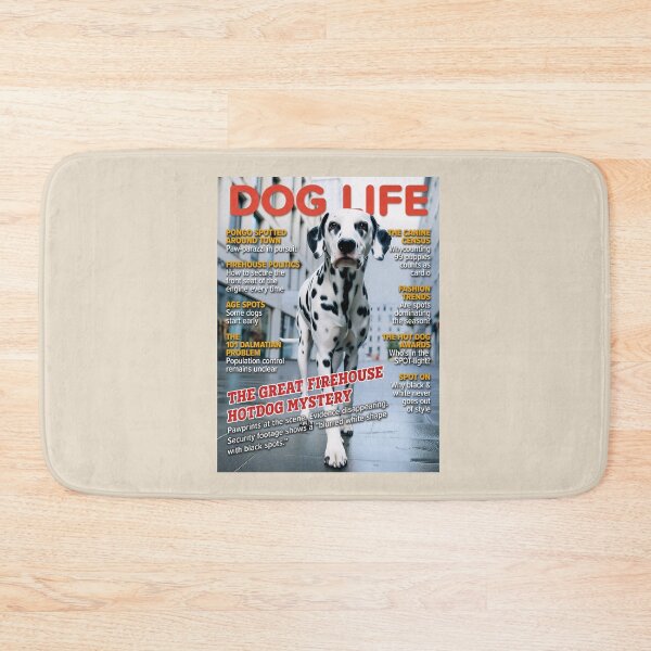 Item preview, DOG LIFE Magazine: The Great Firehouse Hotdog Mystery Dalmatian designed and sold by FrancophileFun.