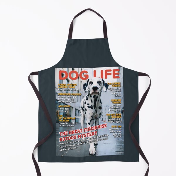 Item preview, DOG LIFE Magazine: The Great Firehouse Hotdog Mystery Dalmatian designed and sold by FrancophileFun.