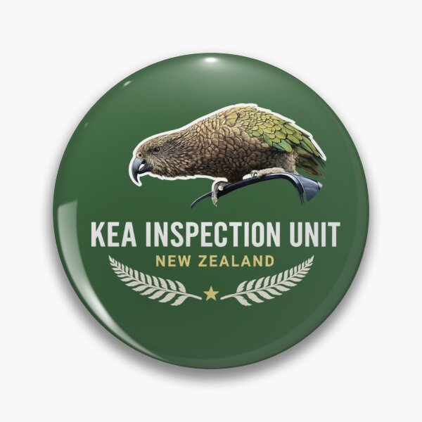 Item preview, The Official Vehicle Inspector – Kea High Country Division  designed and sold by Studio Origins NZ (SO NZ).