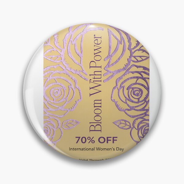 Item preview, A vibrant coupon for International Women's Day on transparent background designed and sold by Creative88Art.