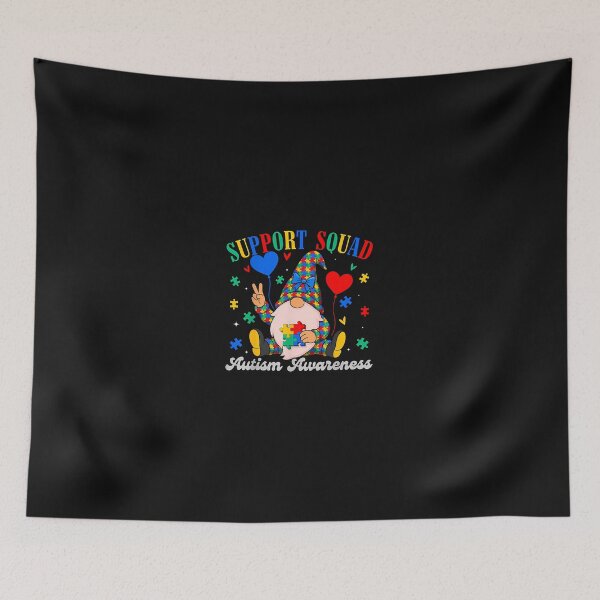 Item preview, Autism Awareness Gnome Support Squad designed and sold by tratakos.