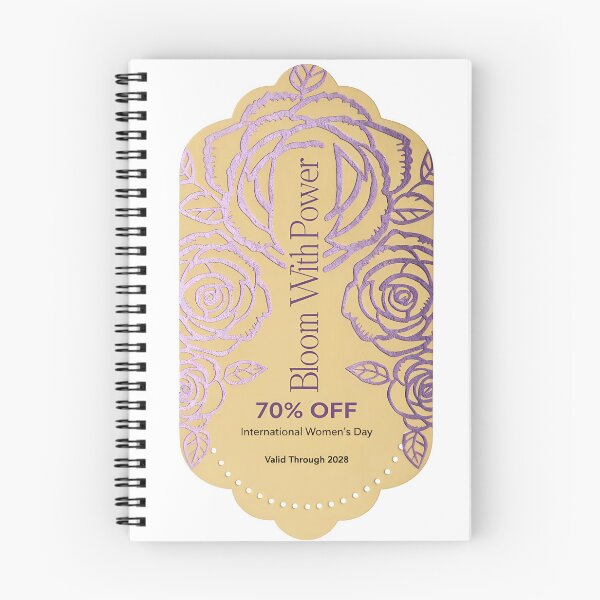 Item preview, A vibrant coupon for International Women's Day on transparent background designed and sold by Creative88Art.