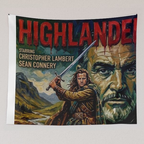 Item preview, There Can Be Only One: A Highlander Tribute designed and sold by Art's Diner.