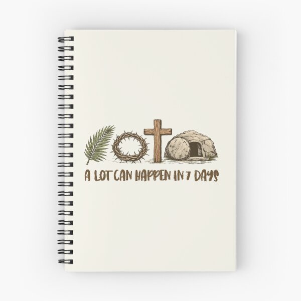 Item preview, A Lot Can Happen in 7 Days, Easter, Christian Family, Christian, Easter, Happy Easter designed and sold by Schroedingerska.