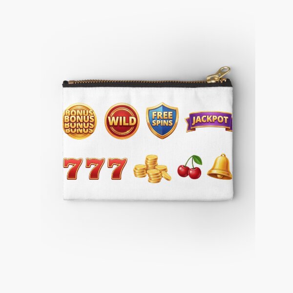 Item preview, A colorful illustration of casino slot machine symbols on transparent background designed and sold by Creative88Art.