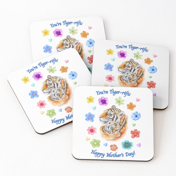 Item preview, Happy Mother's Day You're Tiger-rific designed and sold by MYCatStuff.