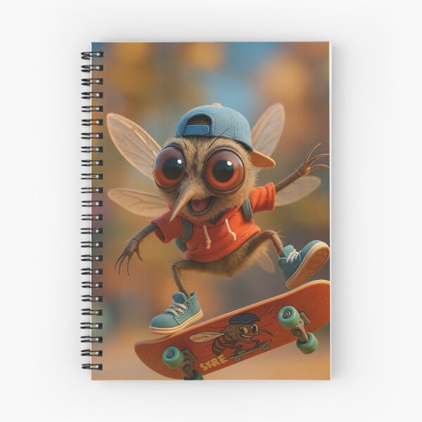 Item preview, Skater Robber Fly designed and sold by Sillytoe.