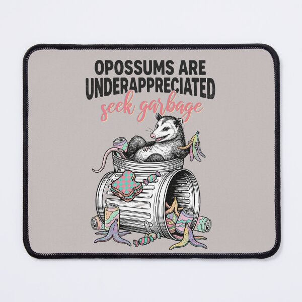 Item preview, Opossums Are Underappreciated Seek Garbage Funny Meme designed and sold by DigitalMomy.