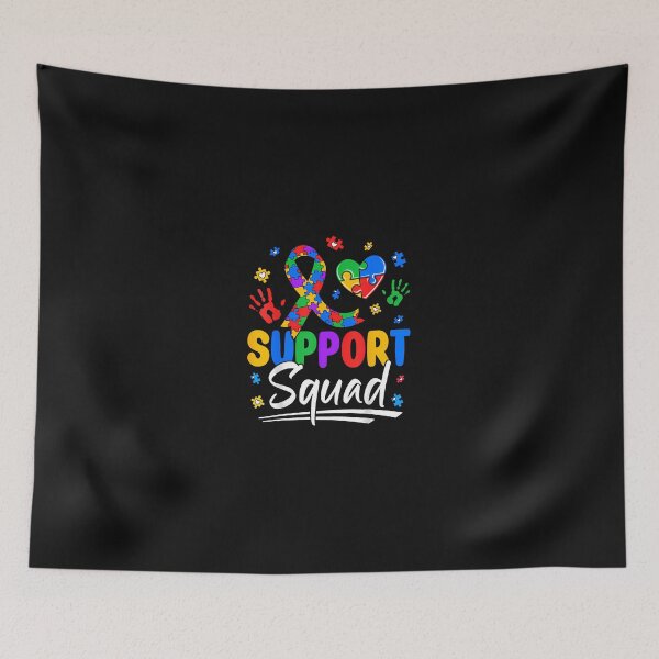 Item preview, Autism Awareness Support Squad designed and sold by tratakos.