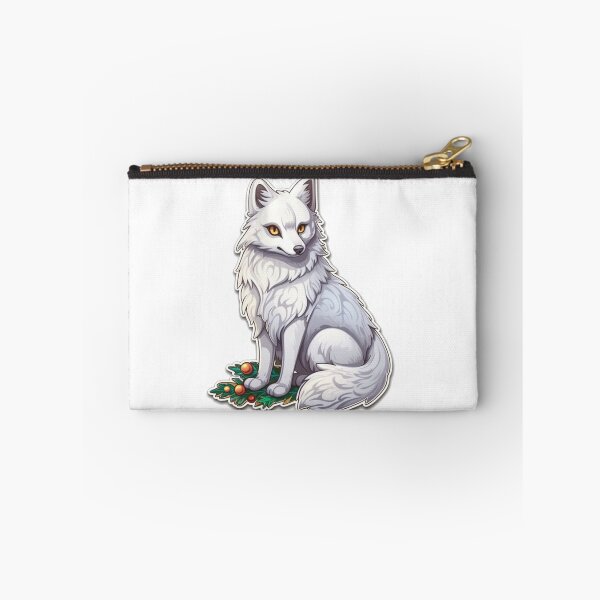 Item preview, Christmas Fox Sticker designed and sold by Solace Sparkles.