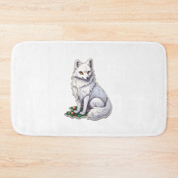 Item preview, Christmas Fox Sticker designed and sold by Solace Sparkles.