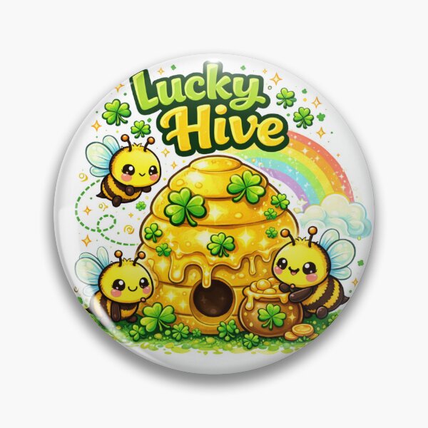 Item preview, Lucky Hive - St. Patrick designed and sold by Beetobuzz.