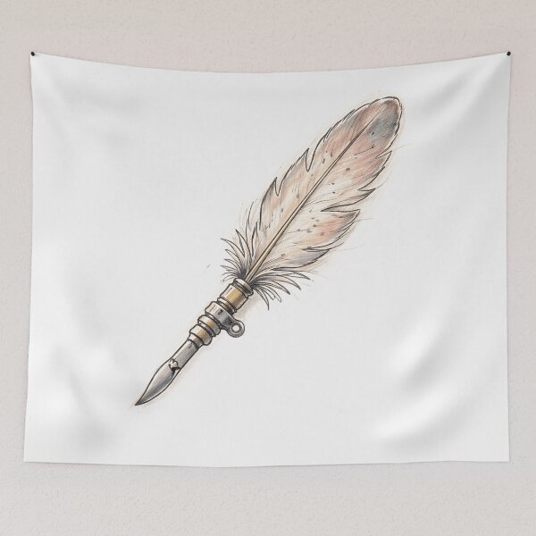 Item preview, ANTIQUE SURGICAL QUILL designed and sold by LIS AND MELIVERSO.