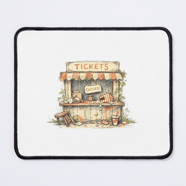 Item preview, ABANDONED TICKET BOOTH DESK designed and sold by LIS AND MELIVERSO.