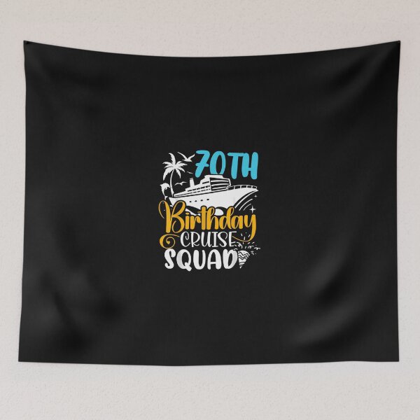Item preview, 70Th Birthday Cruise Squad Friends Family Vacation designed and sold by tratakos.