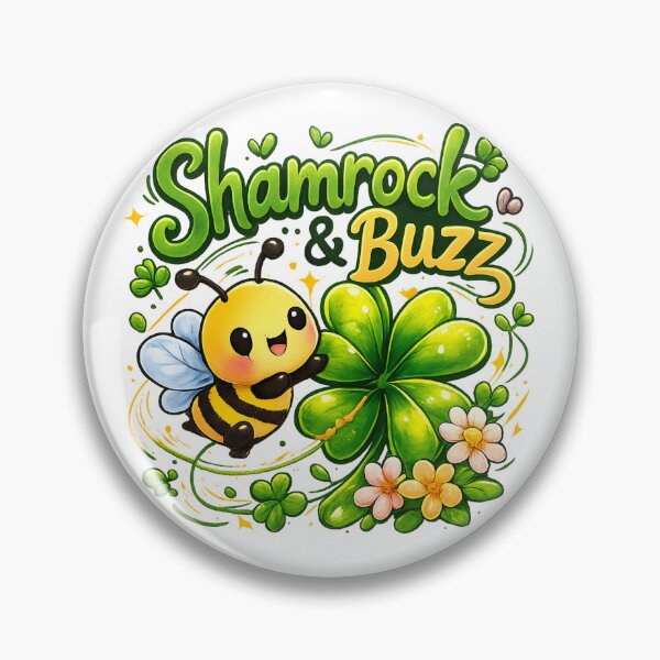 Item preview, Shamrock & Buzz  - St. Patrick designed and sold by Beetobuzz.
