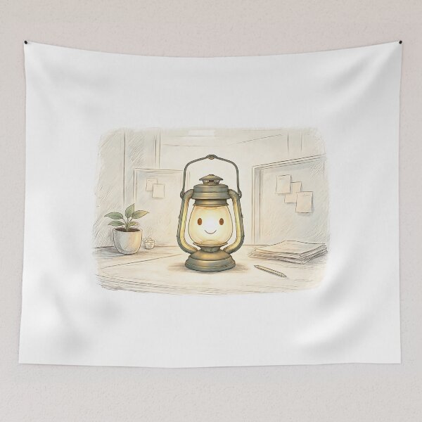 Item preview, LIMINAL OFFICE LANTERN designed and sold by LIS AND MELIVERSO.