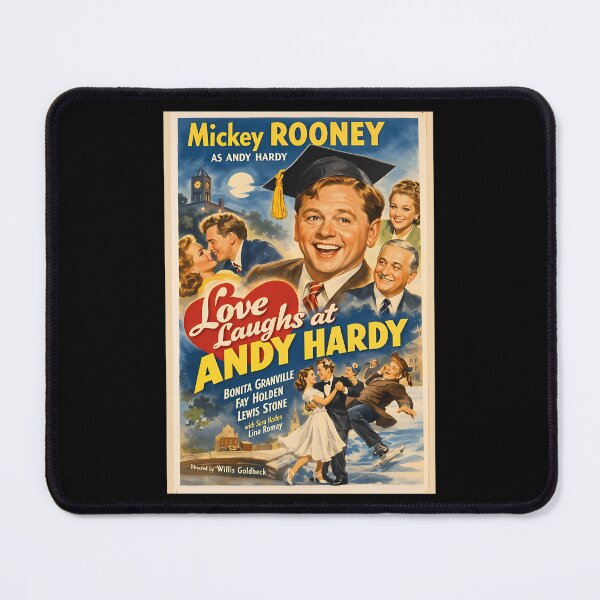 Item preview, Love Laughs At Andy Hardy Film designed and sold by ImaginableAI.