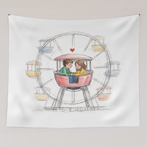 Item preview, FERRIS WHEEL CONFESSION CHAIR designed and sold by LIS AND MELIVERSO.