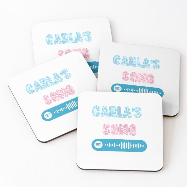 Item preview, Carla’s Song Spotify Code Harry Styles KATTDO designed and sold by RebelAtHeartDesigns.
