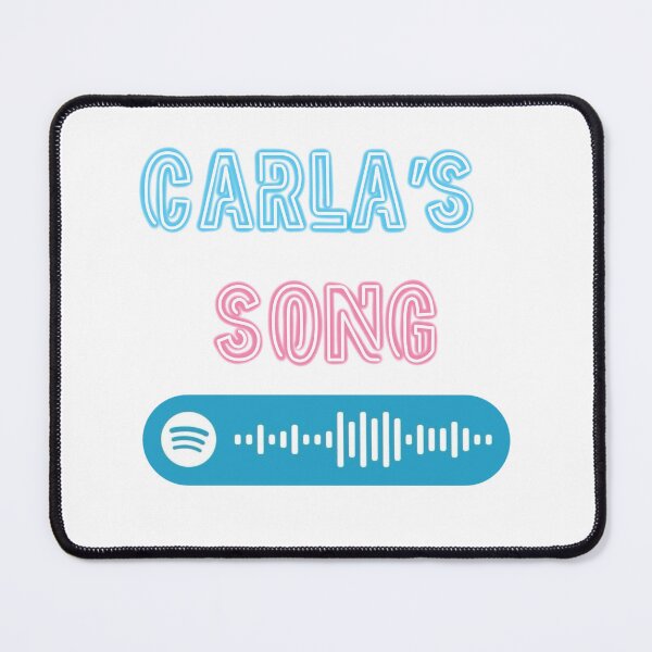 Item preview, Carla’s Song Spotify Code Harry Styles KATTDO designed and sold by RebelAtHeartDesigns.