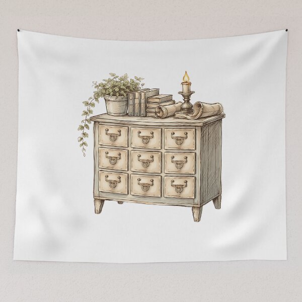 Item preview, MONASTERY FILING CABINET designed and sold by LIS AND MELIVERSO.