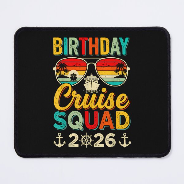 Item preview, Birthday Cruise Squad 2026 designed and sold by tratakos.