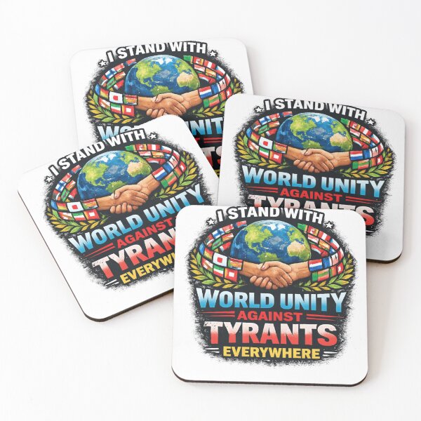 Item preview, World Unity Against Tyrants T-Shirt | Stand Against Tyranny | Global Freedom Message designed and sold by sami88art.