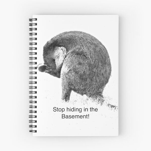 Item preview, Stop Hiding in the Basement! designed and sold by Mickangelhere.