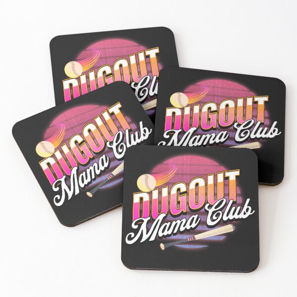 Item preview, Dugout Mama Club Retro Baseball Mom Design – Game Day Mom Gift for Baseball Moms designed and sold by Winarrts.