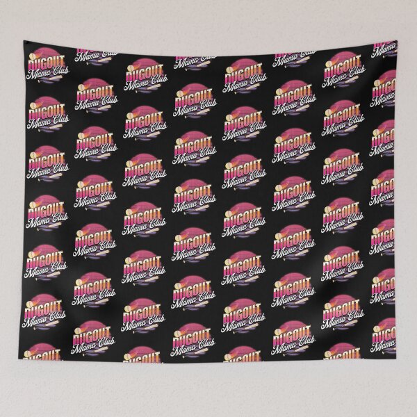 Item preview, Dugout Mama Club Retro Baseball Mom Design – Game Day Mom Gift for Baseball Moms designed and sold by Winarrts.
