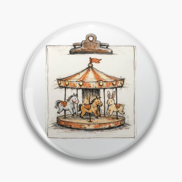 Item preview, RUSTIC CAROUSEL CLIPBOARD designed and sold by LIS AND MELIVERSO.