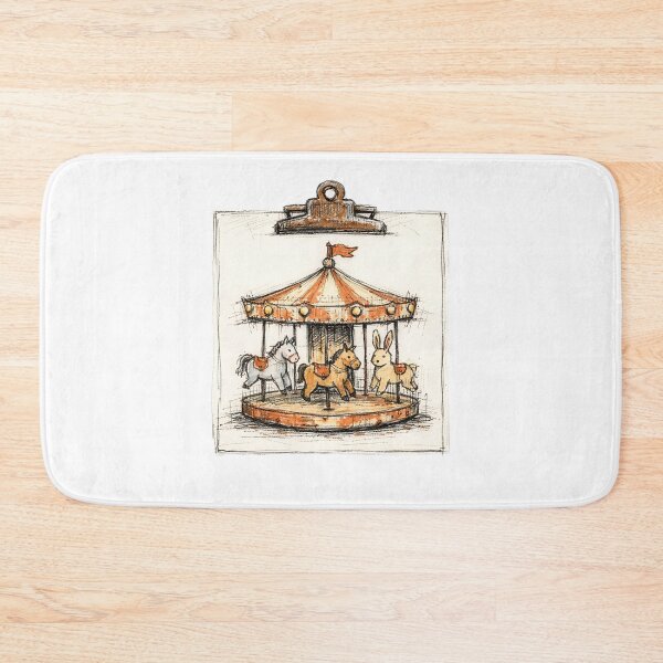 Item preview, RUSTIC CAROUSEL CLIPBOARD designed and sold by LIS AND MELIVERSO.