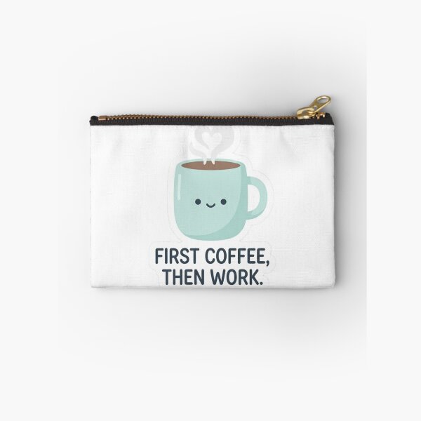 Item preview, Cute Coffee Mug First Coffee Then Work designed and sold by aurshop.